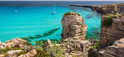 Cala Rossa en Favignana